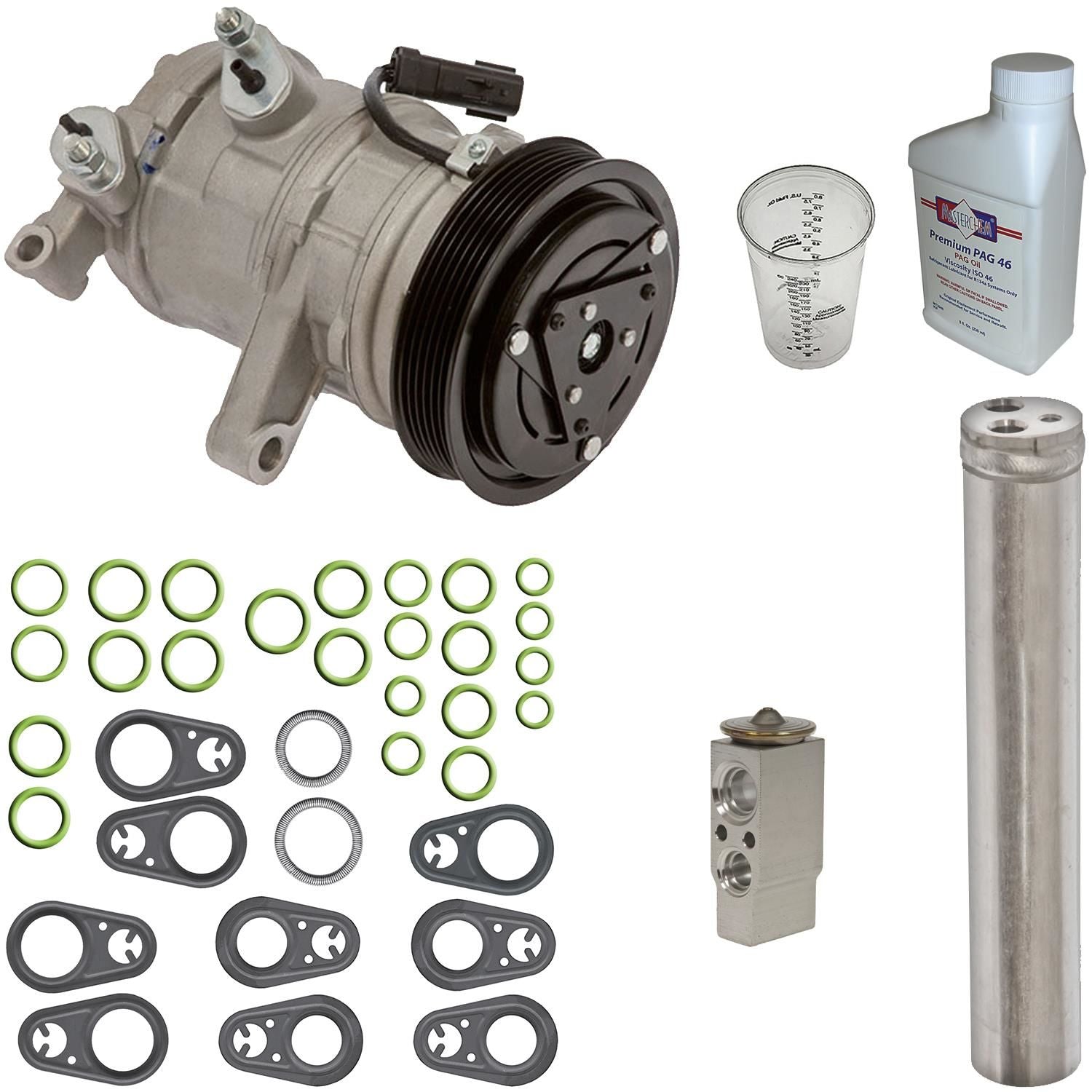 Santech A/C Compressor Kit P96-25850