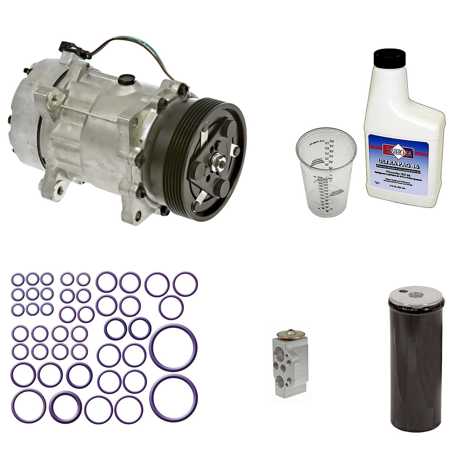 Santech A/C Compressor P96-26072