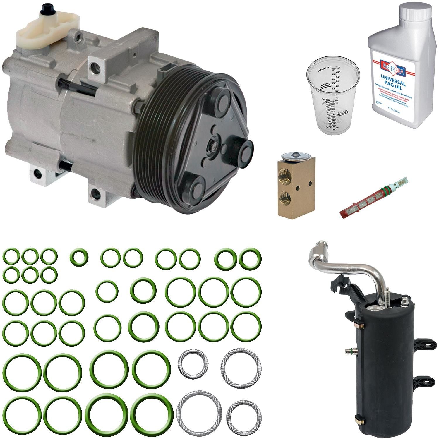 Santech A/C Compressor P96-40093