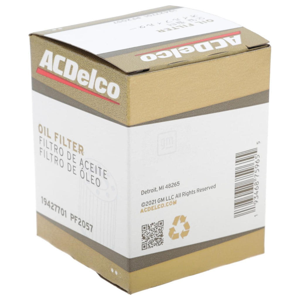 Gold Canister Engine Oil Filter PF2057