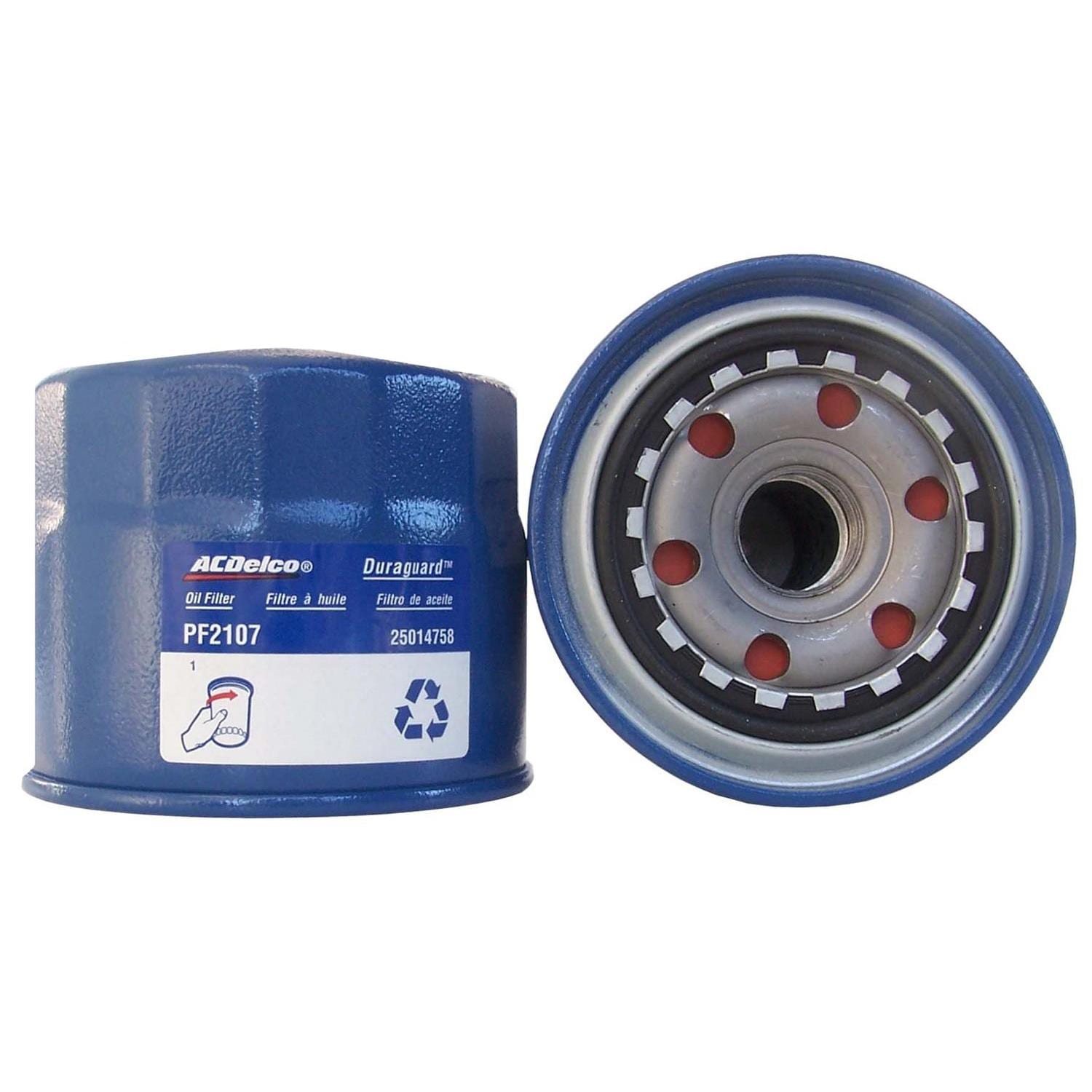 Gold Spin on Engine Oil Filter PF2107