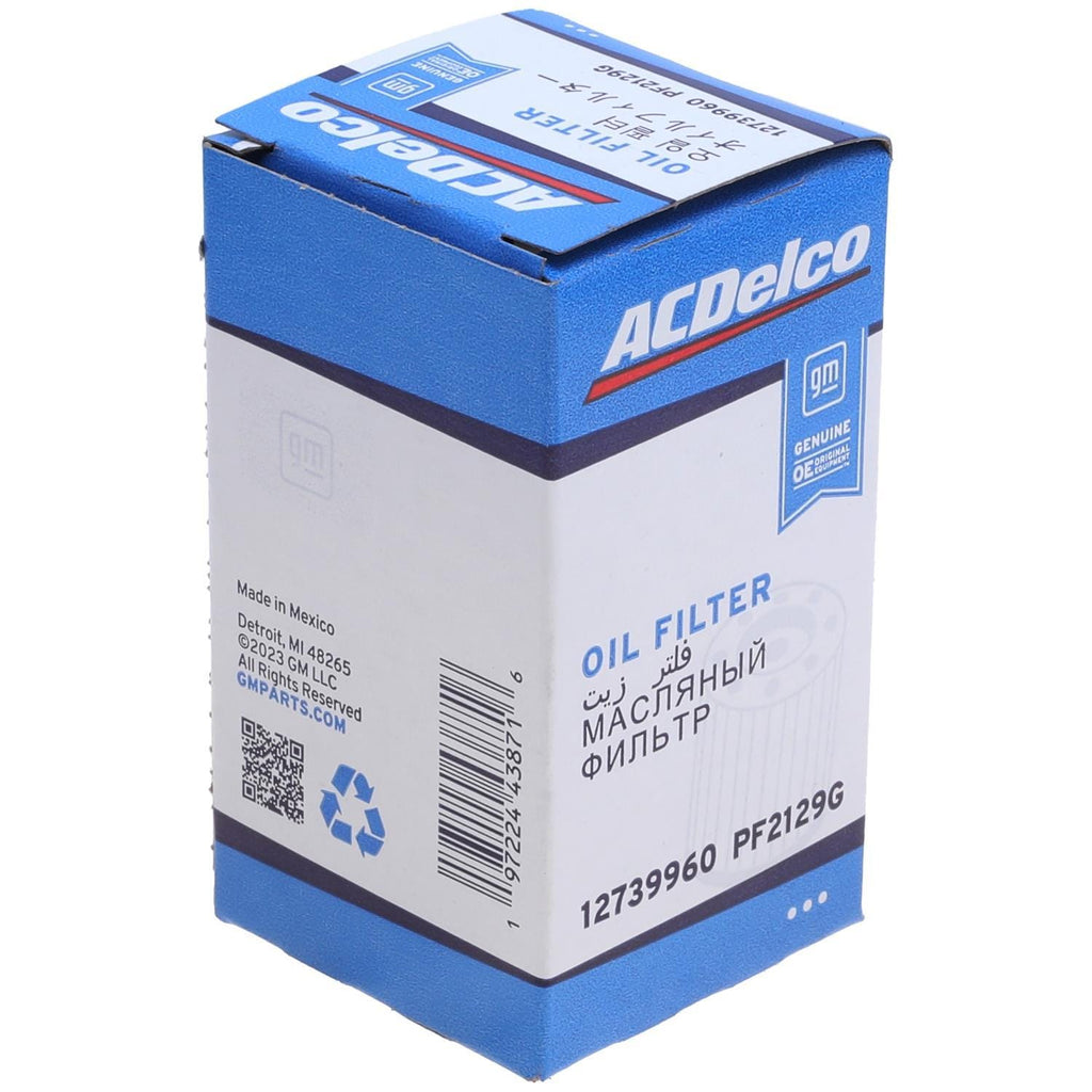 GM Original Equipment Replacement Oil Filter PF2129G