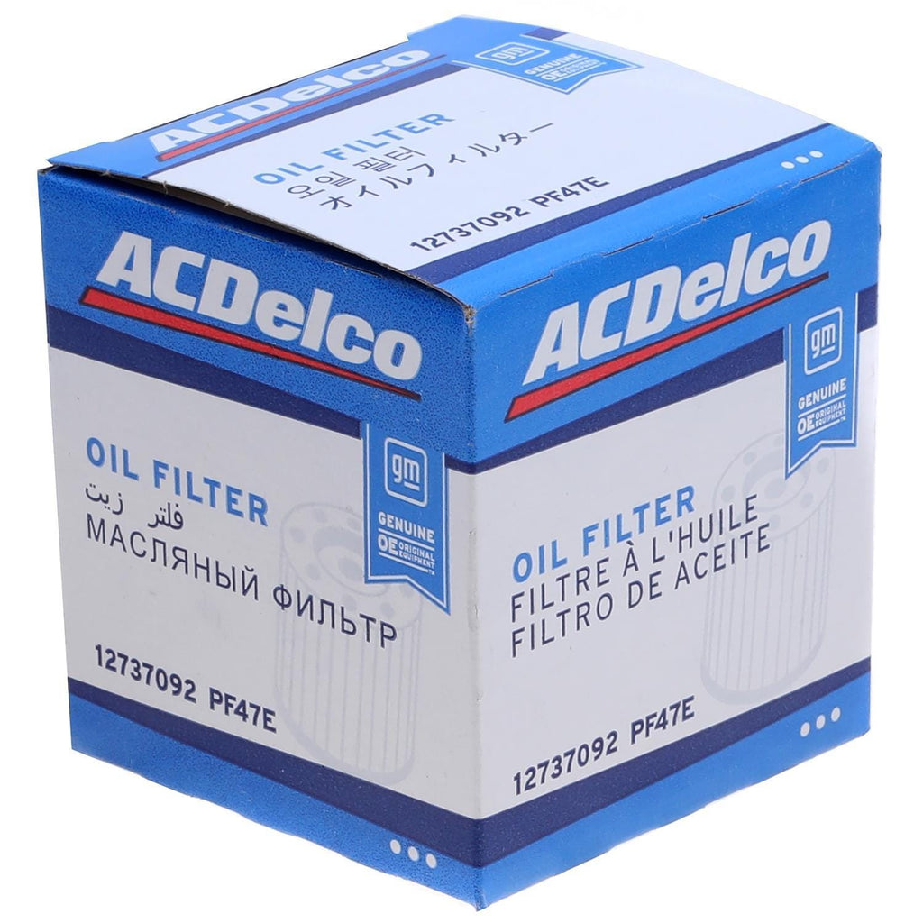 GM Original Equipment Spin On Engine Oil Filter PF47E