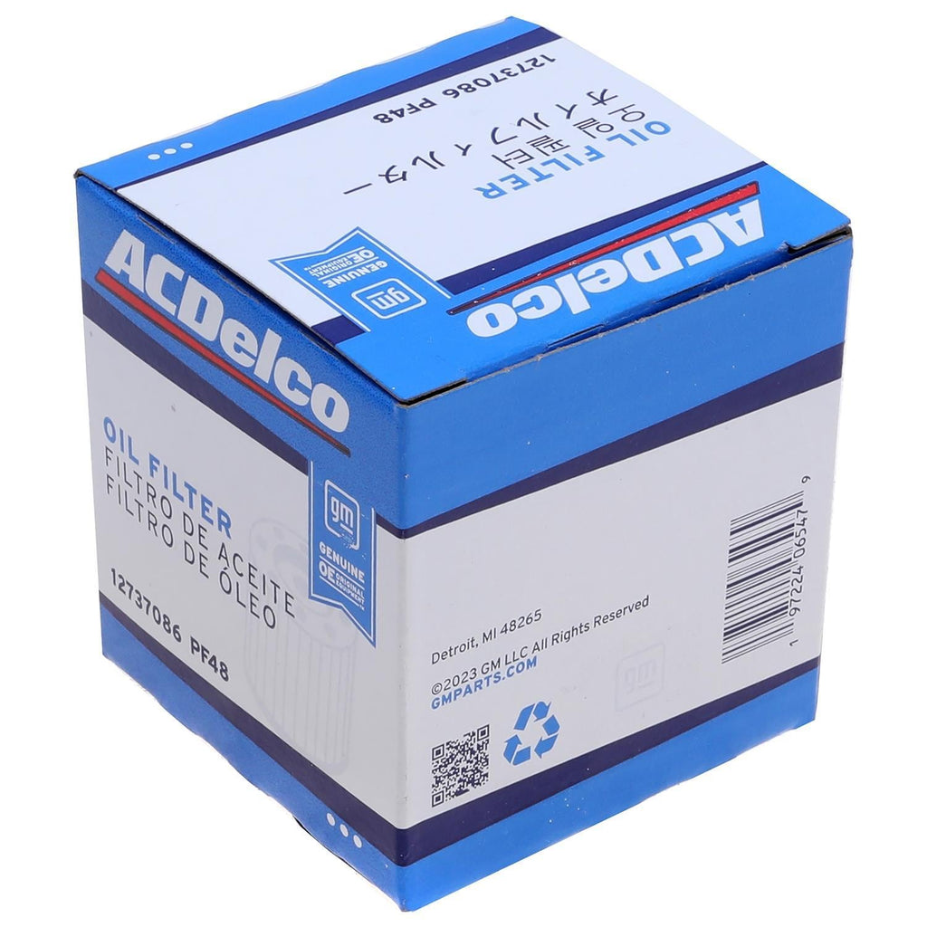 GM Original Equipment Replacement Oil Filter PF48