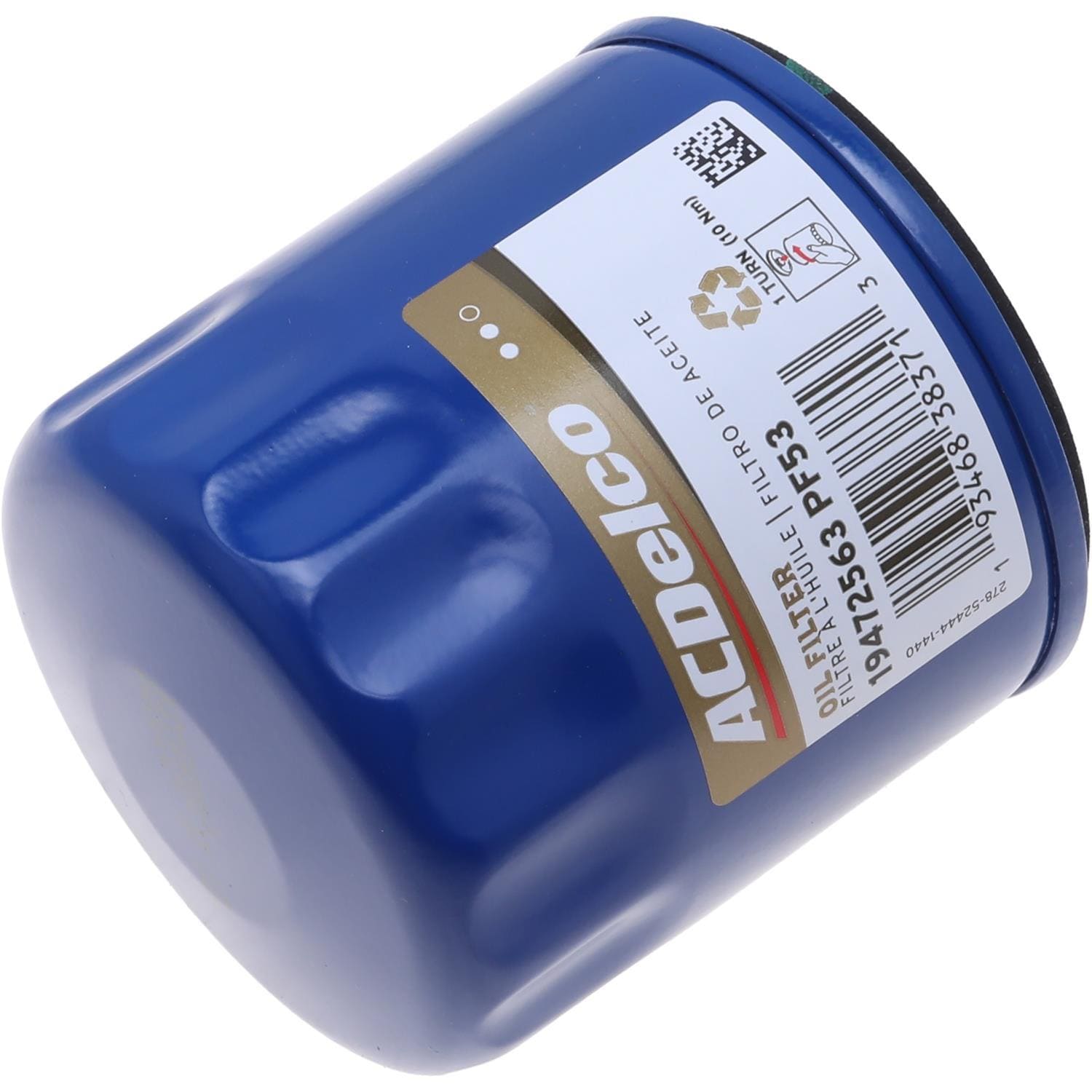 Gold Spin-On Engine Oil Filter PF53F