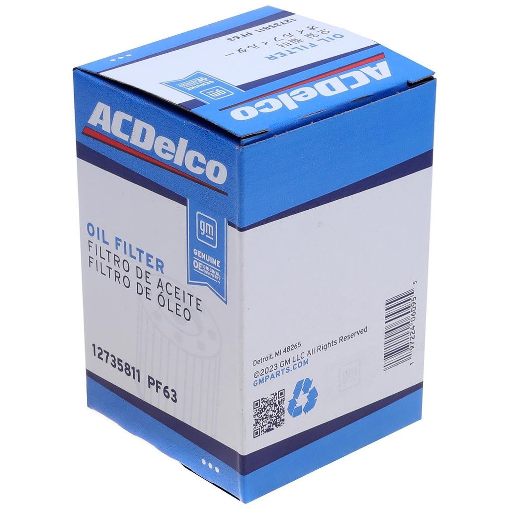 GM Original Equipment Replacement Oil Filter PF63