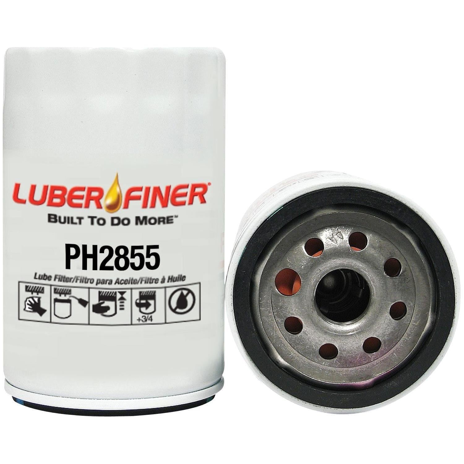 LUBER-FINER Spin-On Canister Engine Oil Filter PH2855