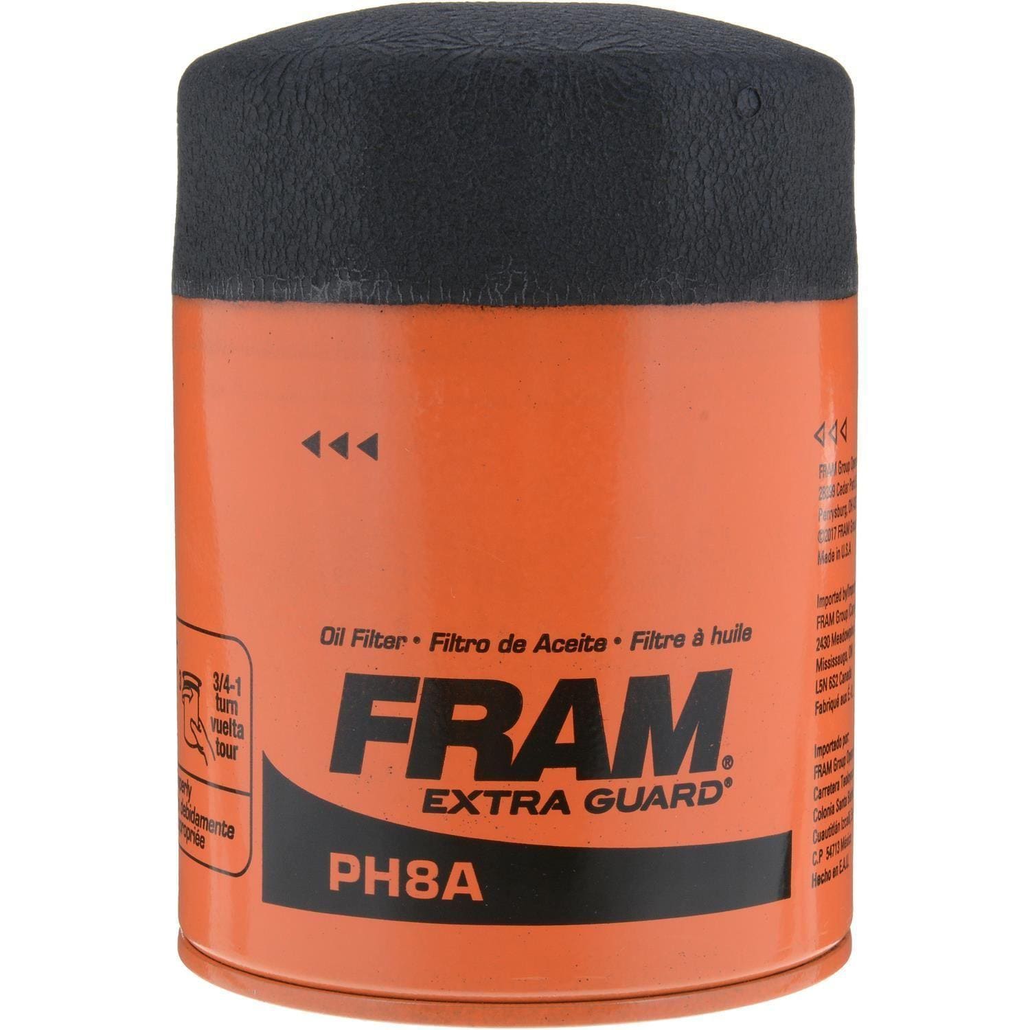 FRAM Extra Guard Spin-On Canister Engine Oil Filter PH8A