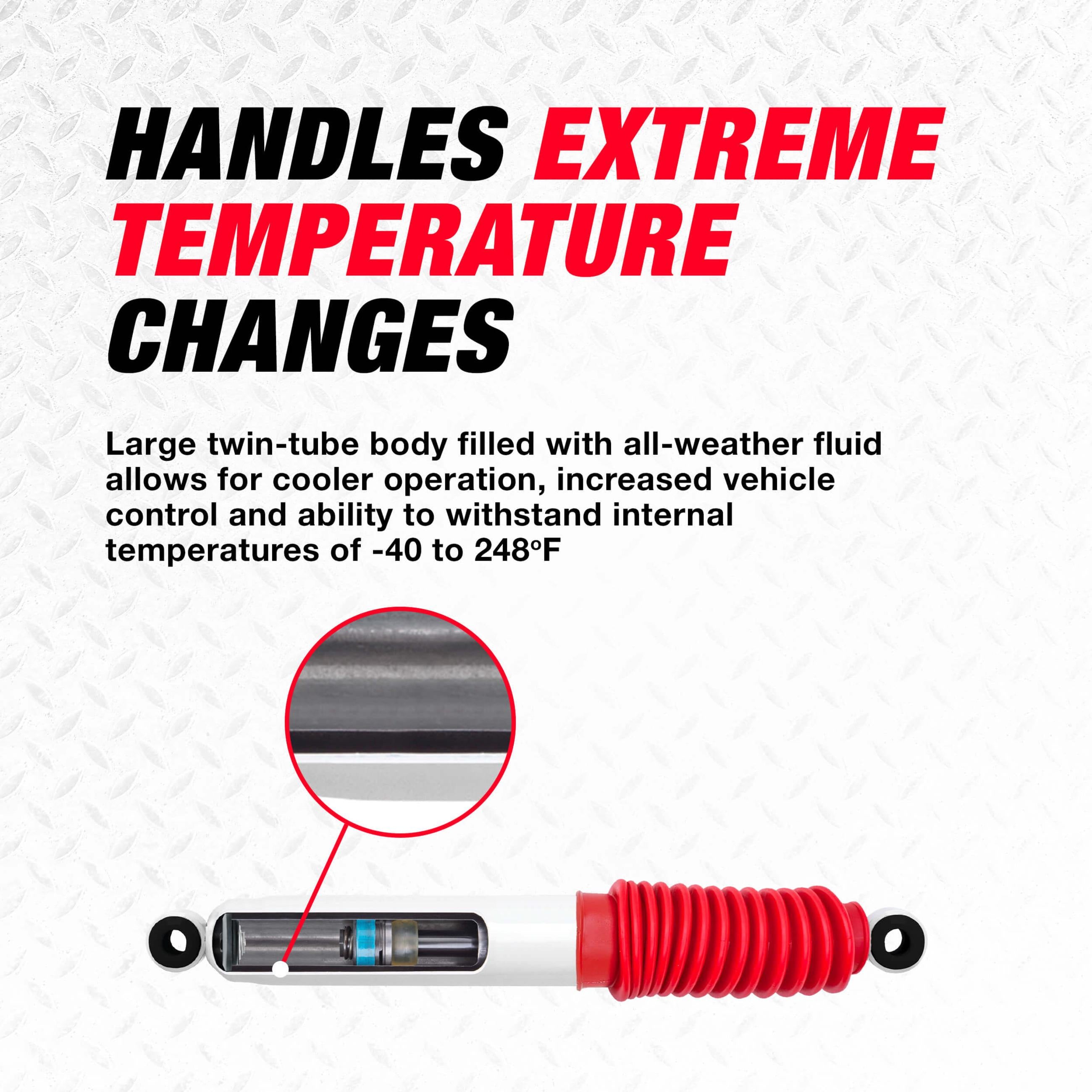 Rancho RS5000X Suspension Shock Absorber RS55112