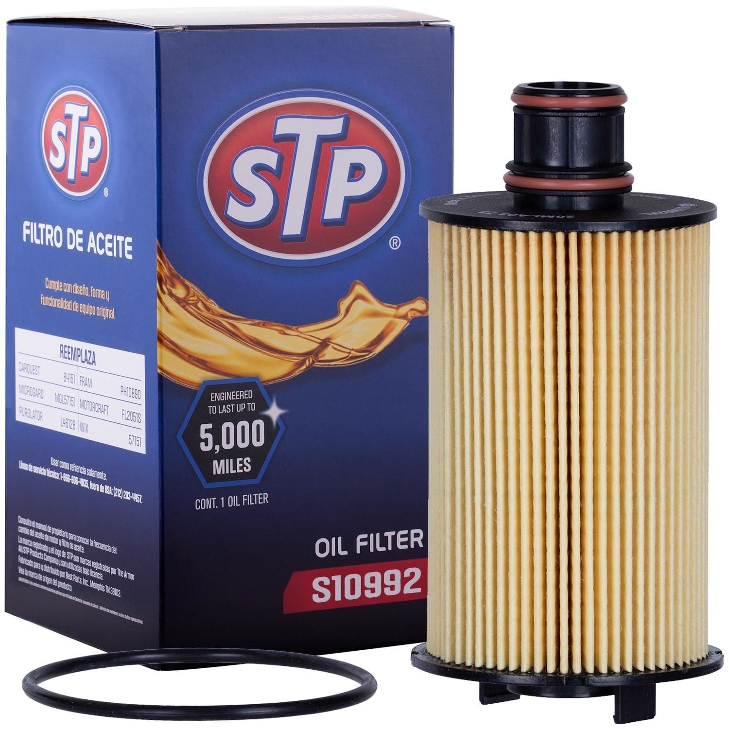 STP Cartridge Engine Oil Filter S10992
