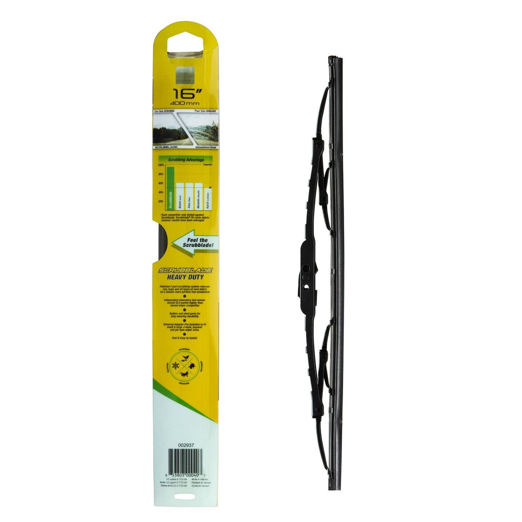 Scrubblade 16in Heavy Duty Wiper Blade SB1600
