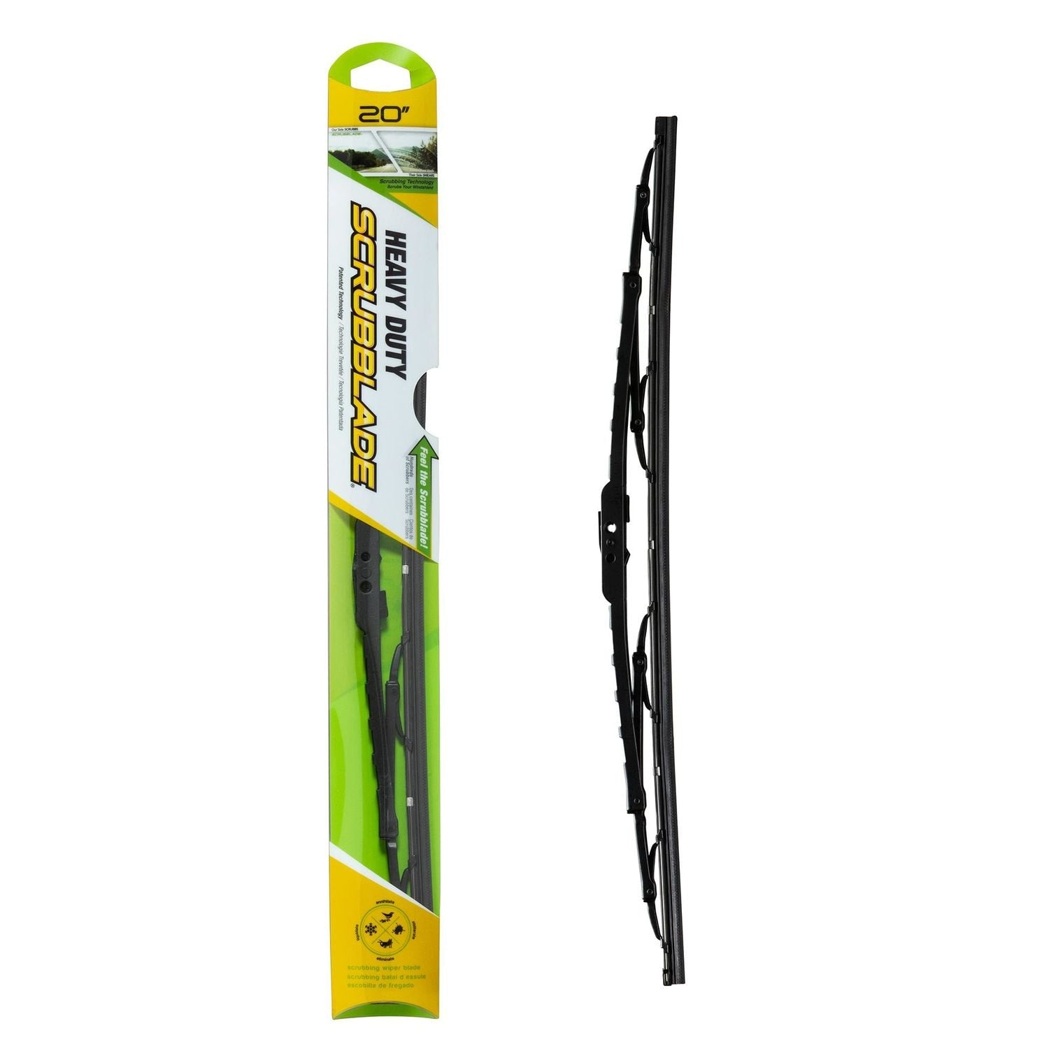 Scrubblade 20in Heavy Duty Wiper Blade SB2000