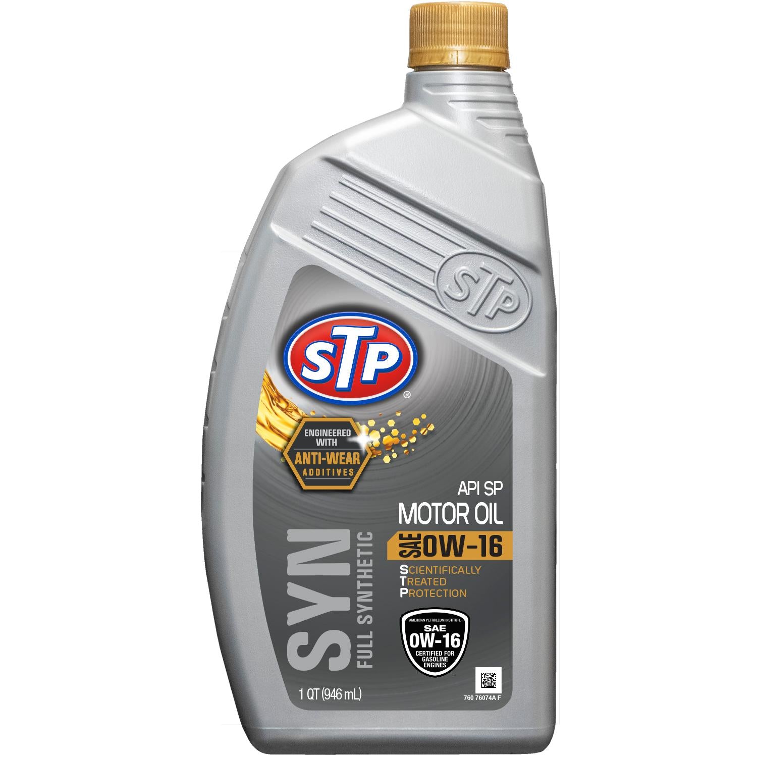 STP Full Synthetic Engine Oil 0W-16 1 Quart
