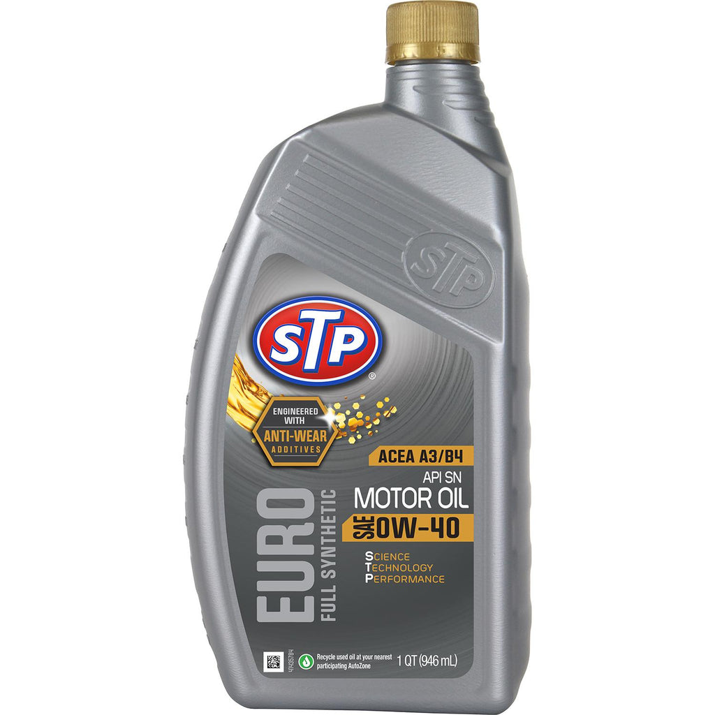 STP Full Synthetic Engine Oil 0W-40 1 Quart