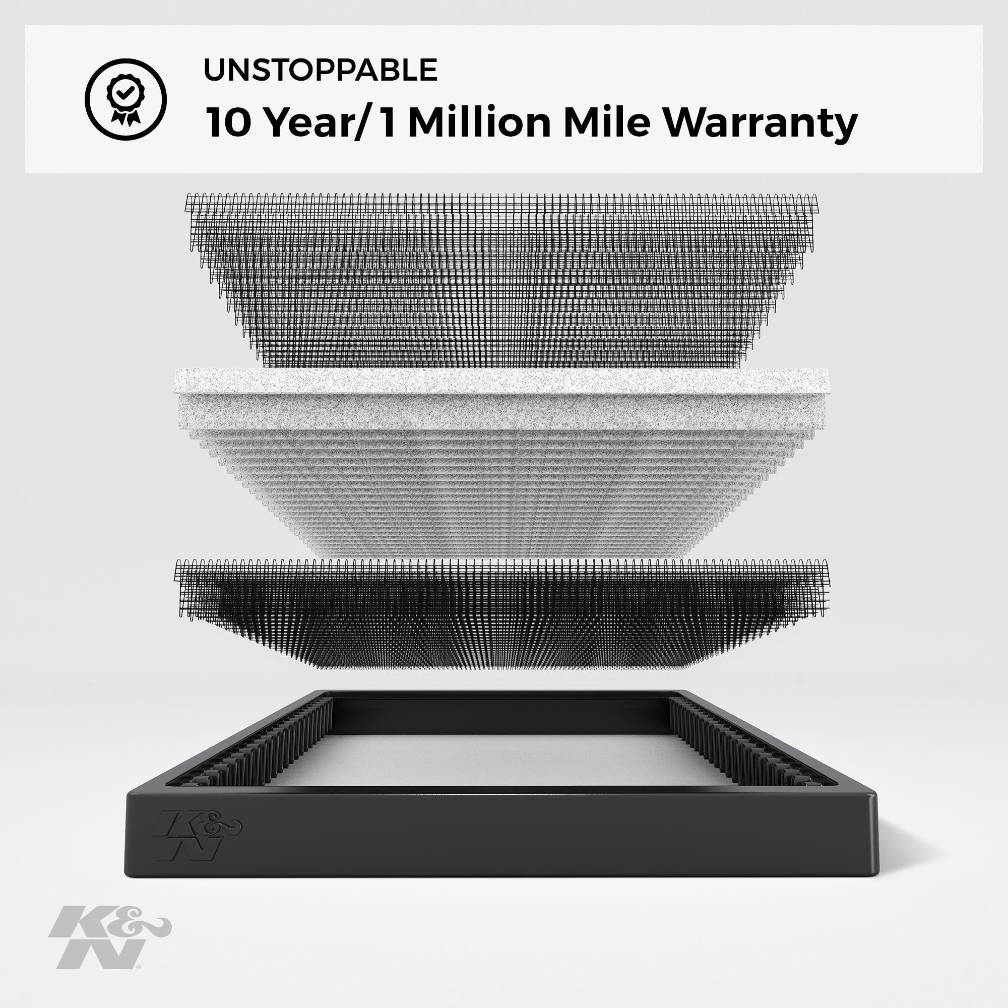 K&N High Performance Cabin Air Filter VF2027