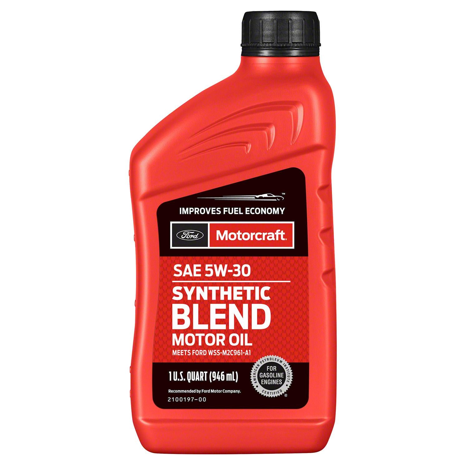 Motorcraft Synthetic Blend Engine Oil 5W-30 1 Quart