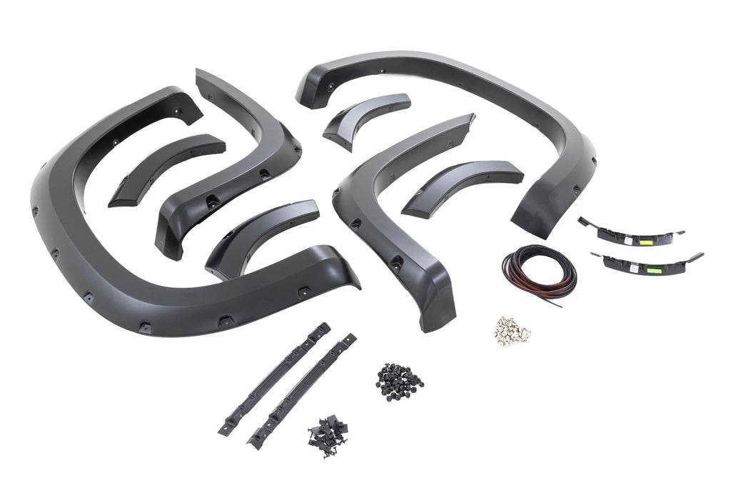 Pocket Fender Flares | GJI Shadow Gray | Chevy Silverado 1500 2WD/4WD (19-21)