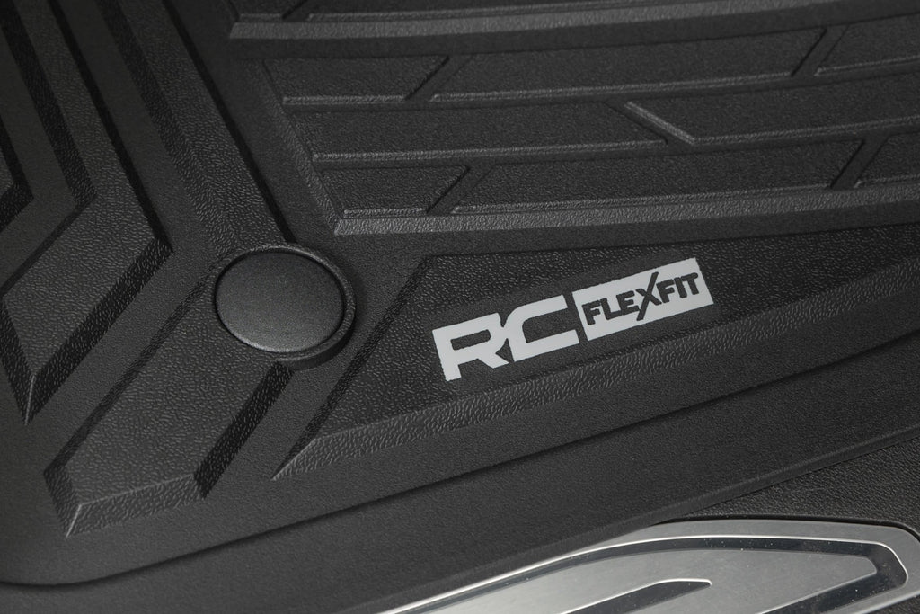 Flex-Fit Floor Mats | FR & RR | FR Bucket | Crew | Chevy/GMC 1500/2500HD/3500HD (19-26)