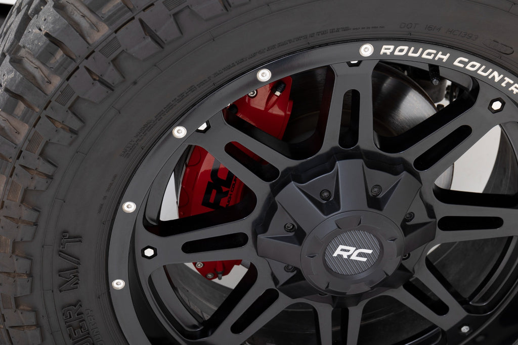 Caliper Covers | Rear | Red | Non-Sport | Jeep Wrangler JL (18-26)/Wrangler Unlimited (18-26)