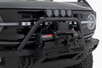 Safari Bar | 3.5" Round LED (Pair) | Black | Amber DRL | OE Modular Steel | Ford Bronco (21-26)