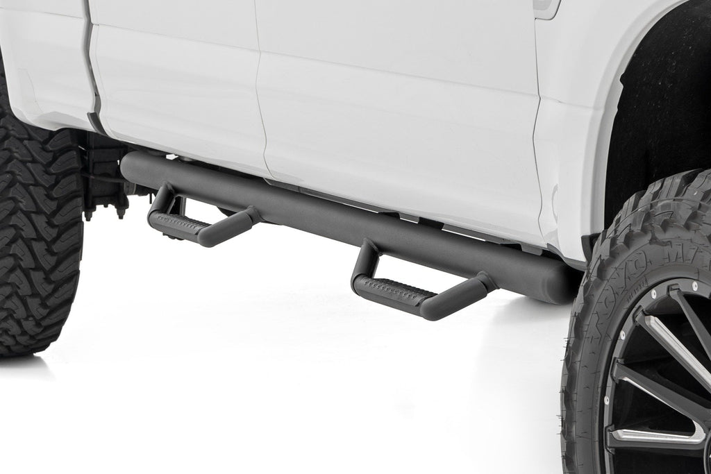 Nerf Steps | Cab Length | Crew | Ford F-150/Lightning/F-250/F-350/Raptor (15-26)