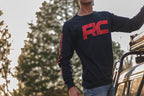 Rough Country Long Sleeve | RC Tread Sleeve | Black|2 XL