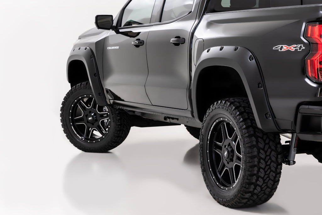 Pocket Fender Flares | GAZ Summit White | Chevy Colorado 2WD/4WD (2023-2026)