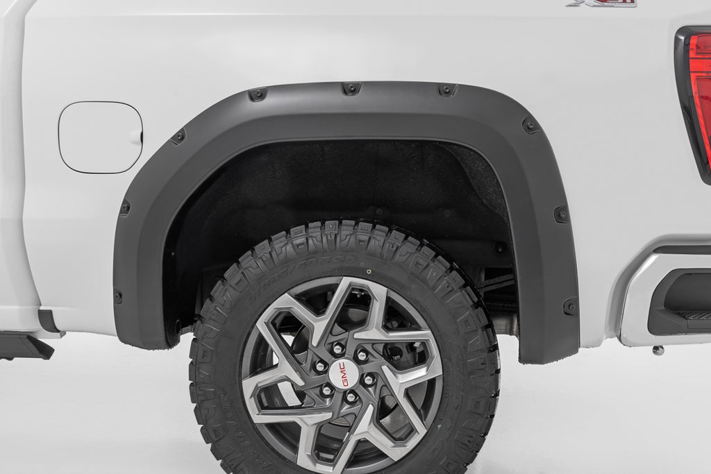 Pocket Fender Flares | GNO Thunderstorm Gray | GMC Sierra 1500 2WD/4WD (19-26)