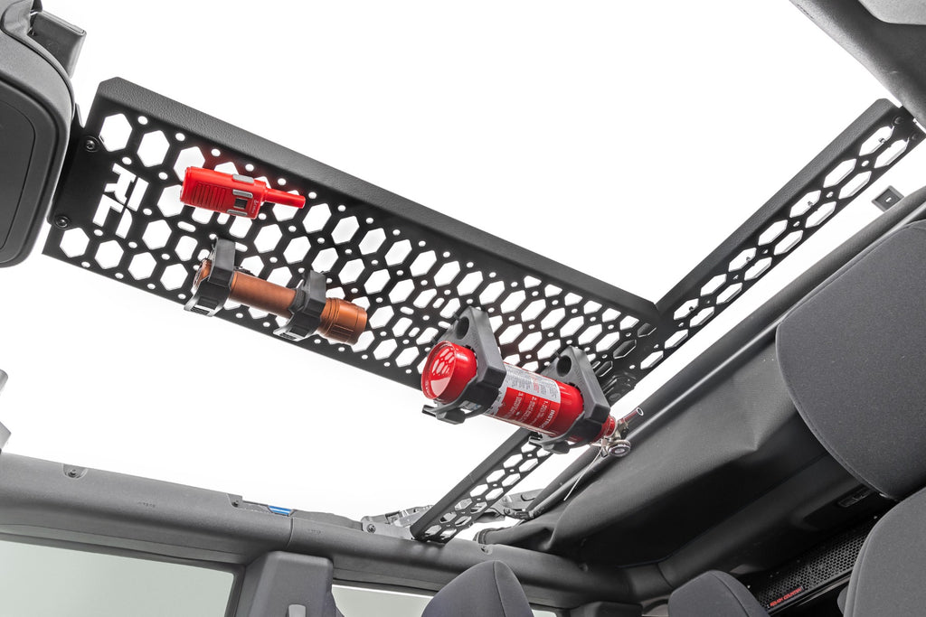 Molle Mounting Panel w/ LED Dome Light | Overhead | Ford Bronco 4WD (21-26)