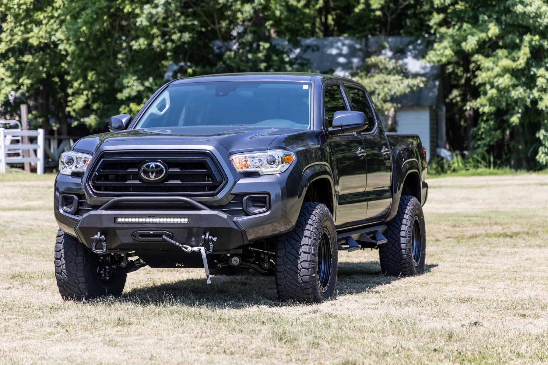 Front Bumper | Hybrid | 20" Blk LED | 12000S | Toyota Tacoma 2WD/4WD (16-23)