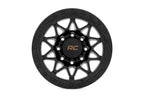 Rough Country 78 Series Wheel | Simulated Beadlock | Black | 18x9 | 8x180 | 0mm