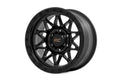 Rough Country 78 Series Wheel | Simulated Beadlock | Black | 18x9 | 5x5 | 0mm