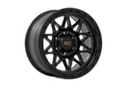 Rough Country 78 Series Wheel | Simulated Beadlock | Black | 17x8.5 | 6x5.5 | +0mm
