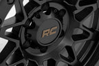 Rough Country 78 Series Wheel | Simulated Beadlock | Black | 18x9 | 5x5.5 | -12mm