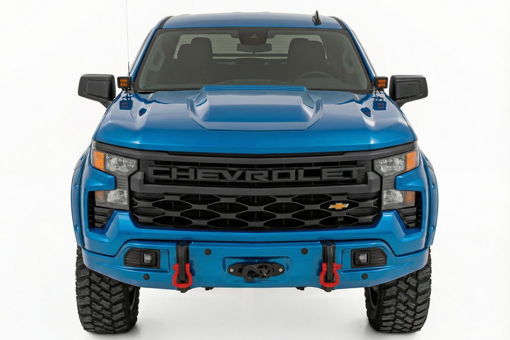 Front FXS Bumper | 12000S | GXP Lakeshore Blue | Chevy Silverado 1500 (23-26)