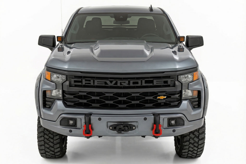 Front FXS Bumper | 12000S | GXD Sterling Grey Metallic | Chevy Silverado 1500 (23-26)
