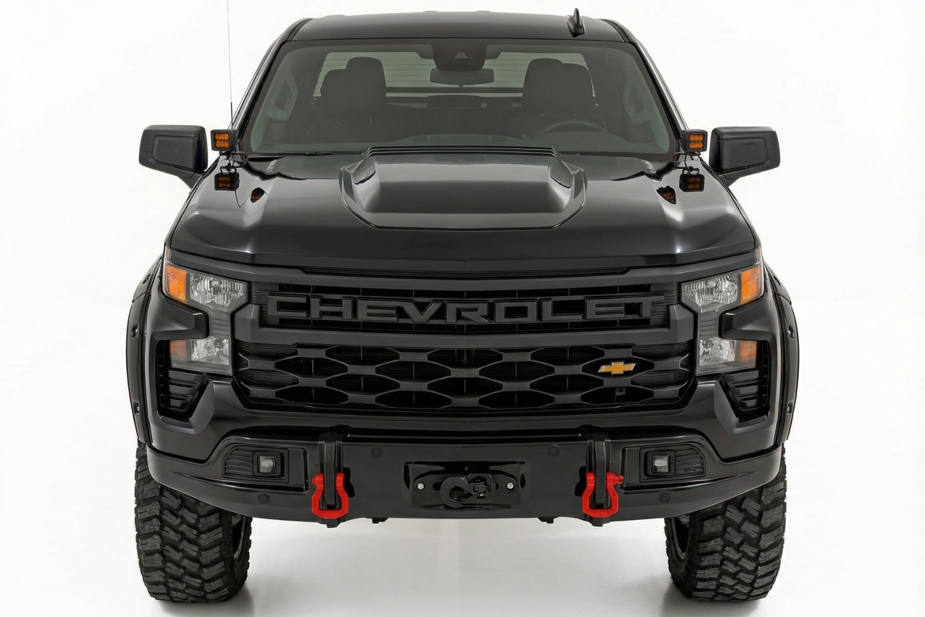 Front FXS Bumper | 12000S | GB8 Mosaic Black | Chevy Silverado 1500 (23-26)