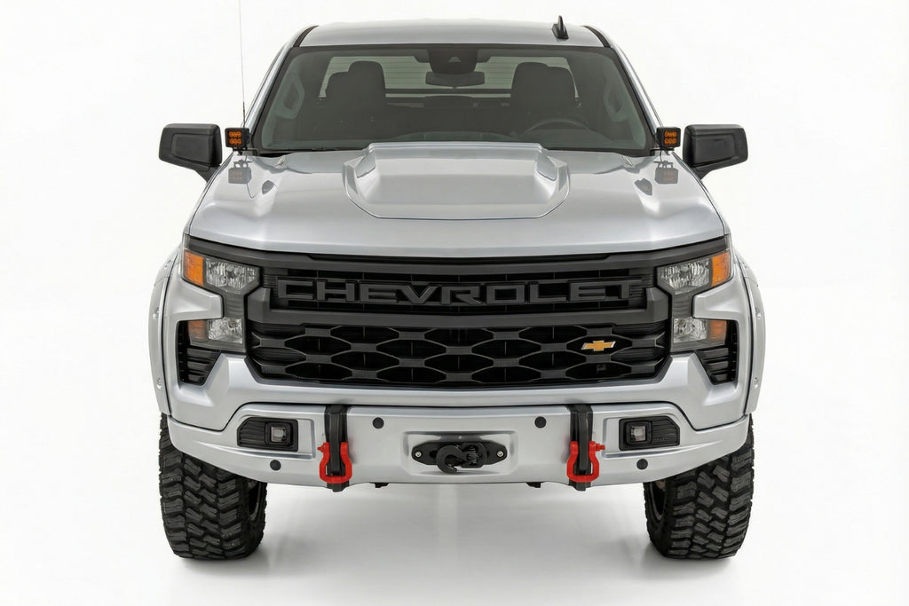Front FXS Bumper | 12000S | GAN Silver Ice Metallic | Chevy Silverado 1500 (23-26)