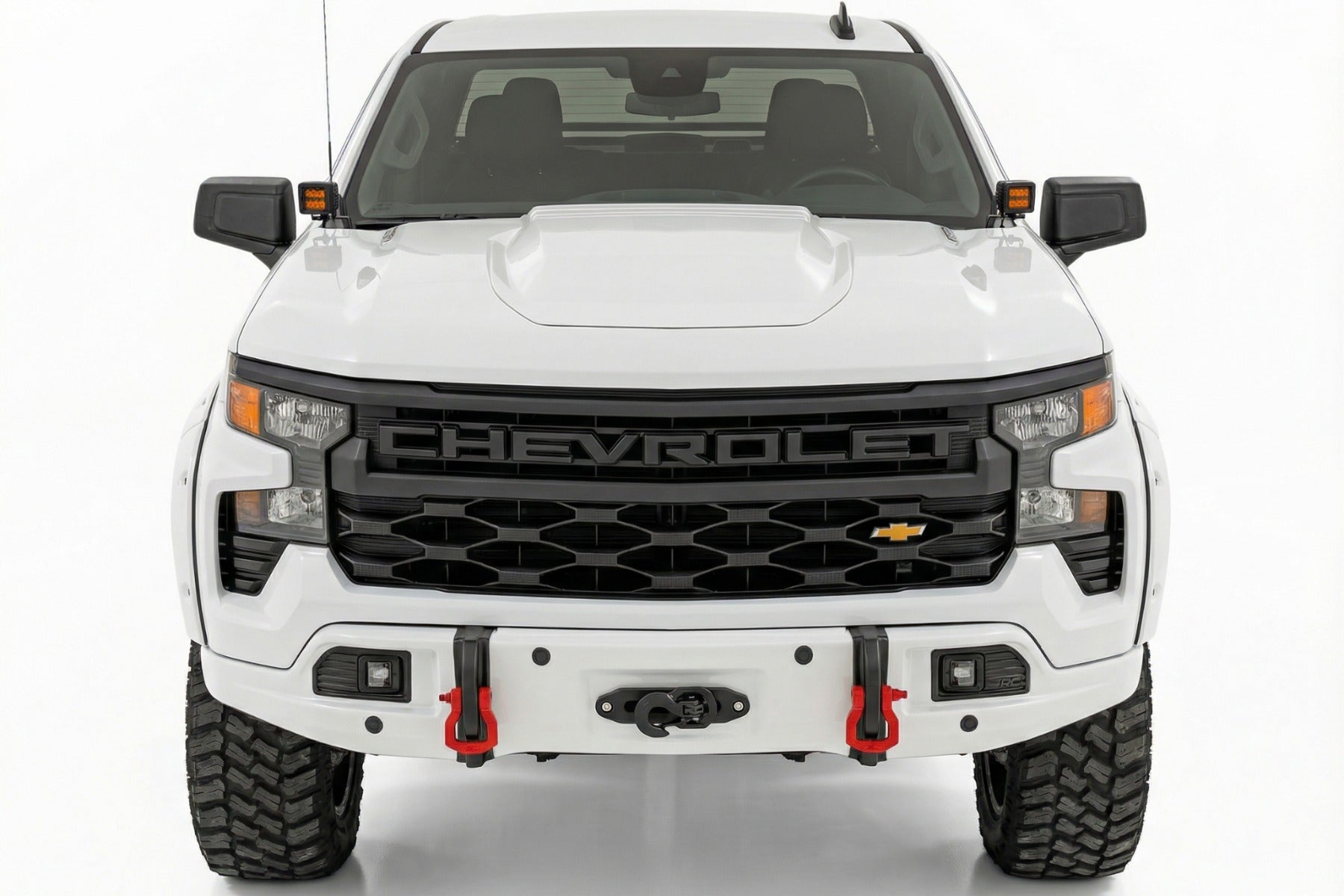 Front FXS Bumper | 12000S | GAZ Summit White | Chevy Silverado 1500 (23-26)