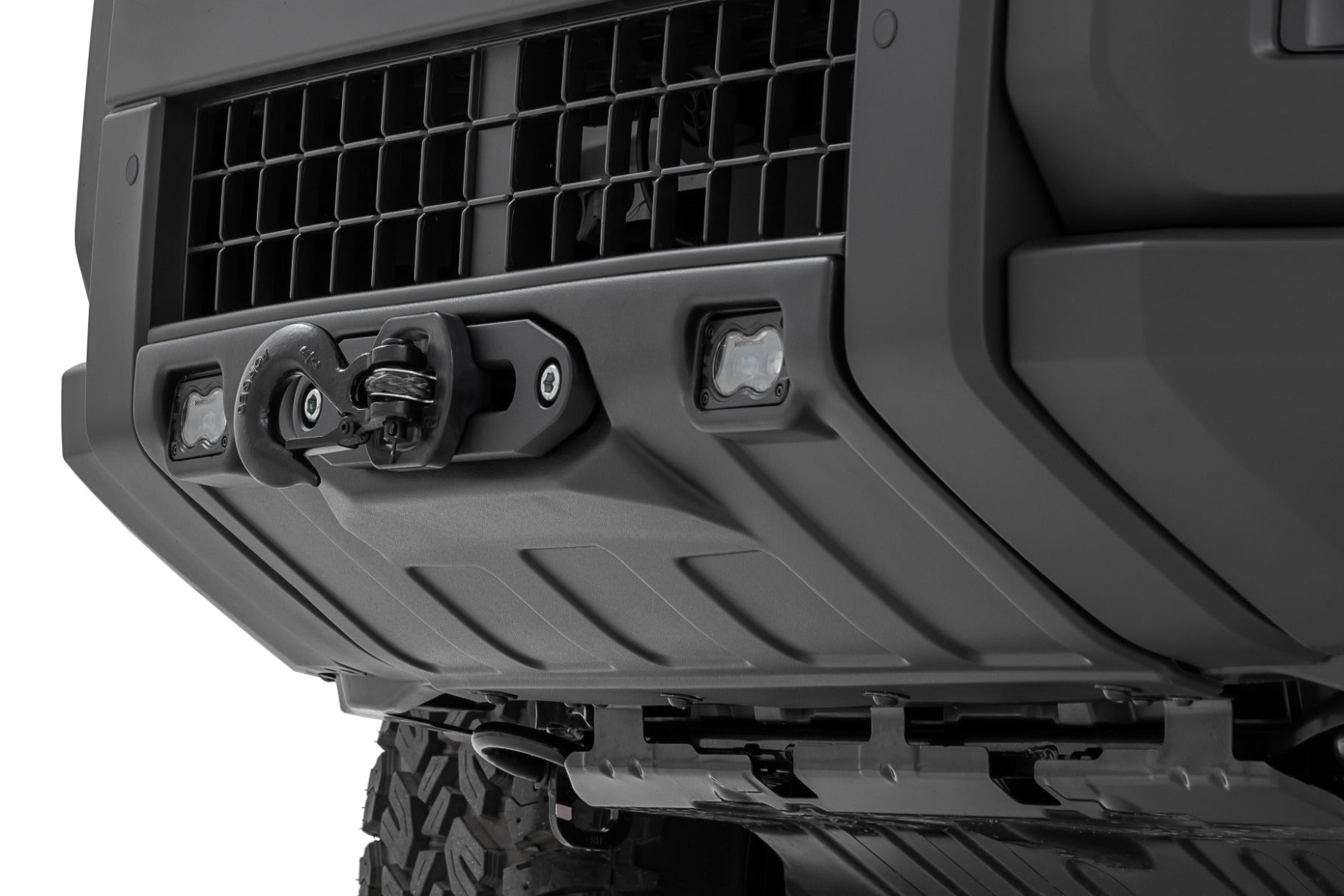 FXS Hidden Winch Mount | Yellow SAE | PRO1200S | Toyota Land Cruiser (24-26)