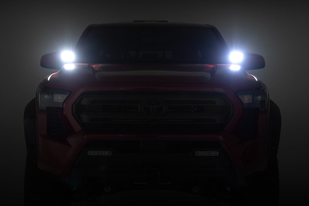 LED Light Kit | Ditch Mount | 2" Spectrum Pair | Spot | Toyota Tacoma (24-26)