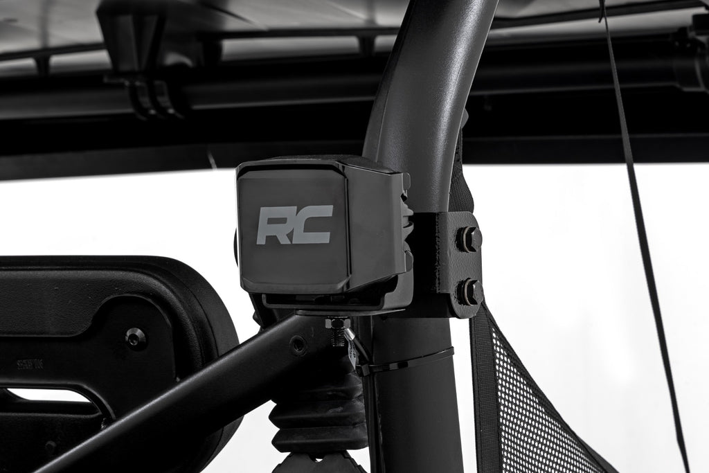 LED Light Kit | Rear Mount | 2" Black Pair | Segway 570 F