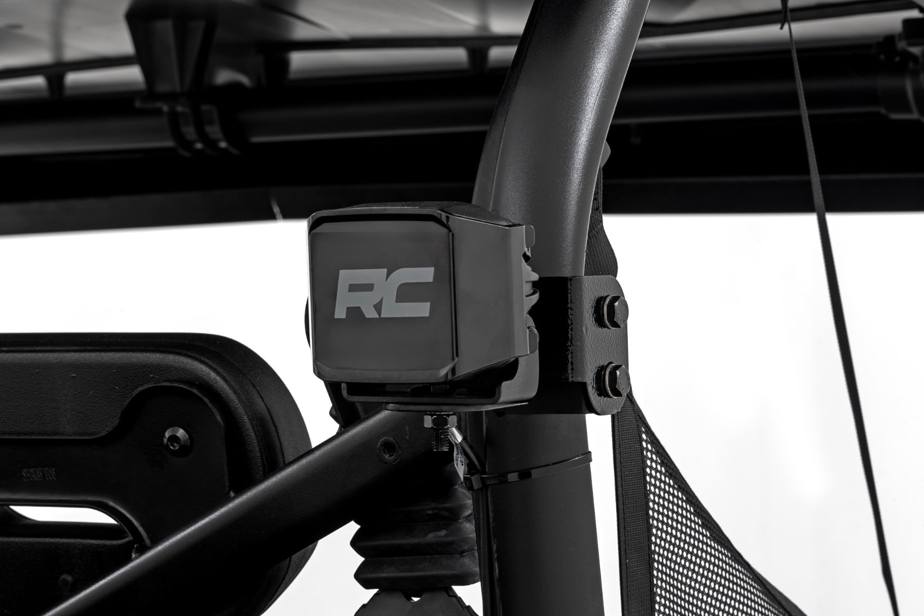LED Light Kit | Rear Mount | 2" Black Pair | Amber DRL | Segway 570 F