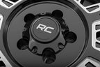 Rough Country 86 Series Wheel | One-Piece | Gloss Black | 20x10 | 6x5.5 | -18mm