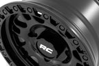 Rough Country 82 Series Wheel | UTV | Semi Gloss Black | 15x7 | 4x156 | +10mm