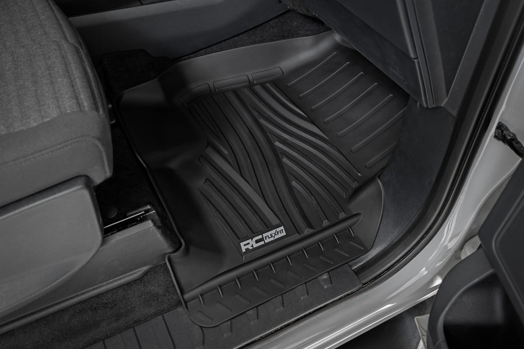 Flex-Fit Floor Mats | FR & RR | Ford F-150 (15-26)/F-150 Lightning (22-26)/Raptor (17-25)