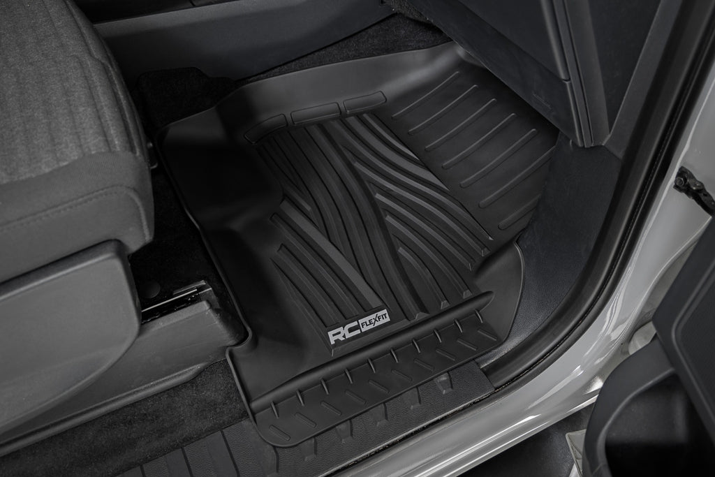 Flex-Fit Floor Mats | Front | Ford F-150 (15-26)/F-150 Lightning (22-26)/Raptor (17-25)