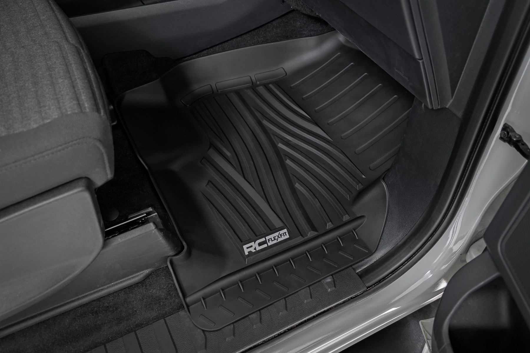 Flex-Fit Floor Mats | Front | Ford F-150 (15-26)/F-150 Lightning (22-26)/Raptor (17-25)