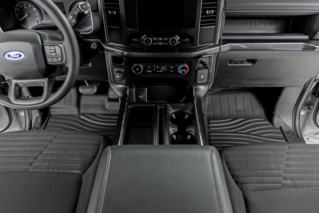Flex-Fit Floor Mats | Front | Ford F-150 (15-26)/F-150 Lightning (22-26)/Raptor (17-25)