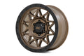 Rough Country 78 Series Wheel | Simulated Beadlock | Bronze/Black | 18x9 | 8x180 | 0mm
